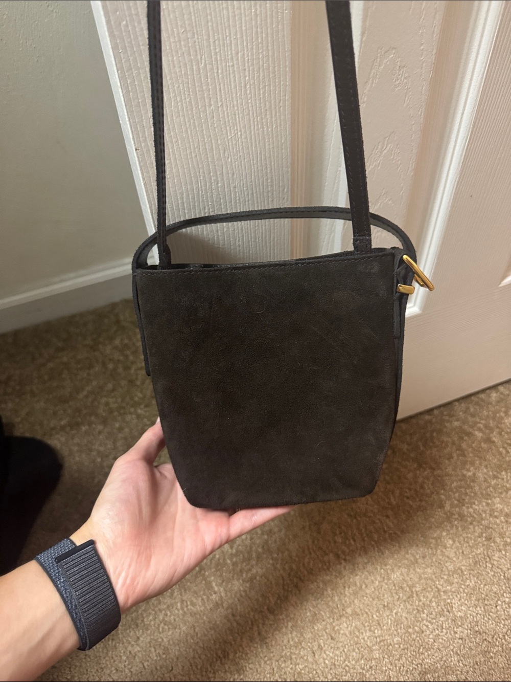 Madewell essential mini bucket tote